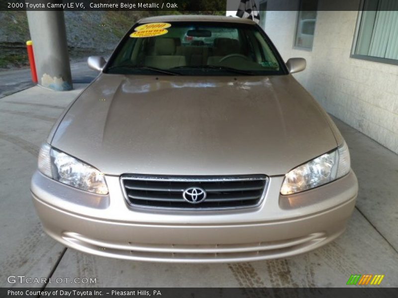 Cashmere Beige Metallic / Oak 2000 Toyota Camry LE V6