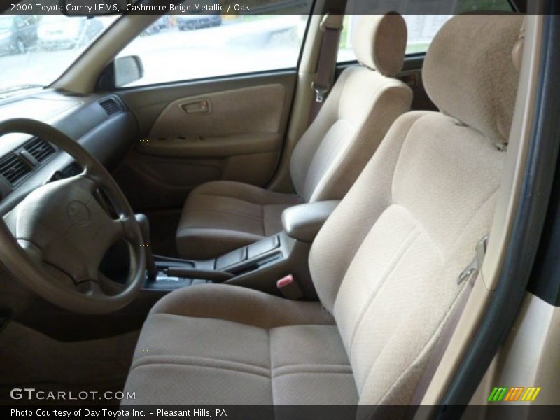 Cashmere Beige Metallic / Oak 2000 Toyota Camry LE V6