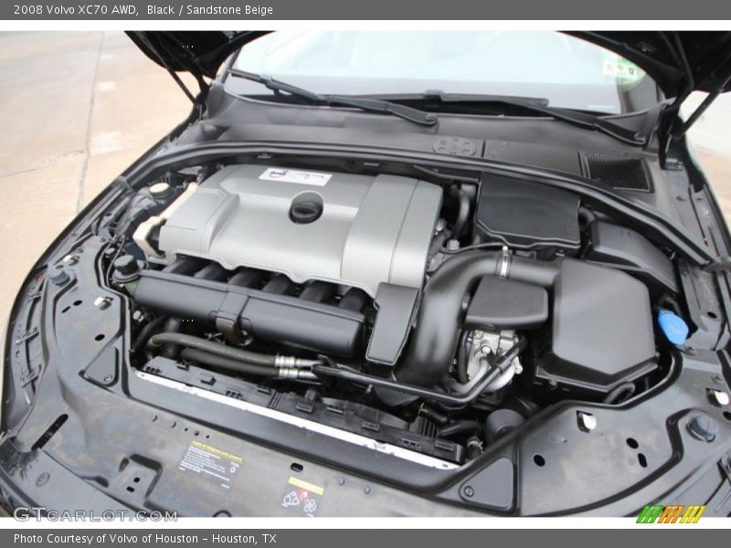 Black / Sandstone Beige 2008 Volvo XC70 AWD