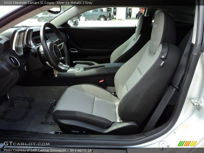  2010 Camaro SS Coupe Gray Interior
