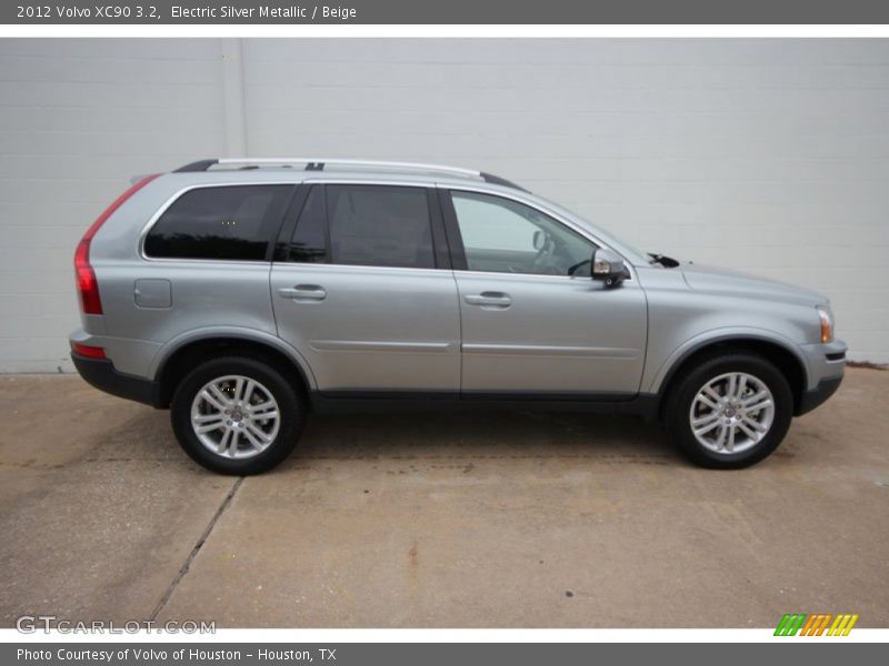 Electric Silver Metallic / Beige 2012 Volvo XC90 3.2