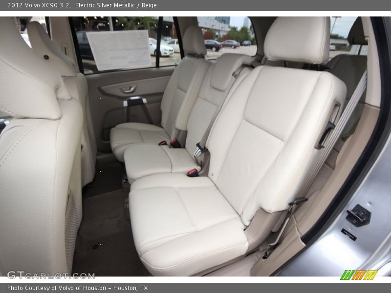 Electric Silver Metallic / Beige 2012 Volvo XC90 3.2