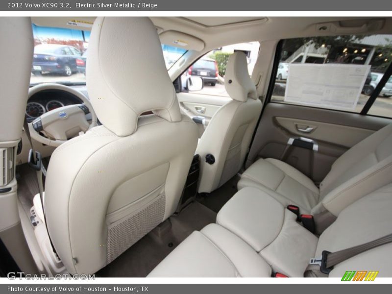 Electric Silver Metallic / Beige 2012 Volvo XC90 3.2