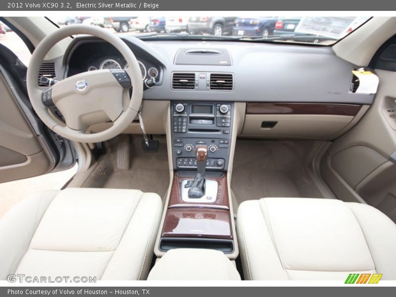 Electric Silver Metallic / Beige 2012 Volvo XC90 3.2