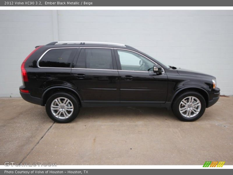 Ember Black Metallic / Beige 2012 Volvo XC90 3.2