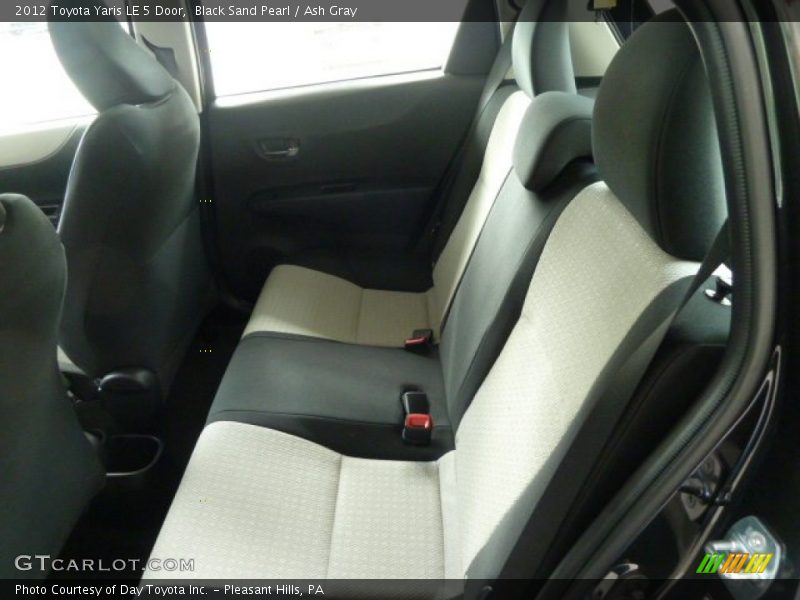  2012 Yaris LE 5 Door Ash Gray Interior