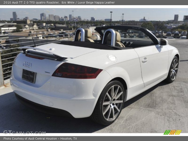 Ibis White / Luxor Beige Nappa Leather 2010 Audi TT 2.0 TFSI quattro Roadster