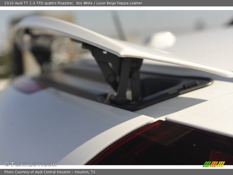 Ibis White / Luxor Beige Nappa Leather 2010 Audi TT 2.0 TFSI quattro Roadster