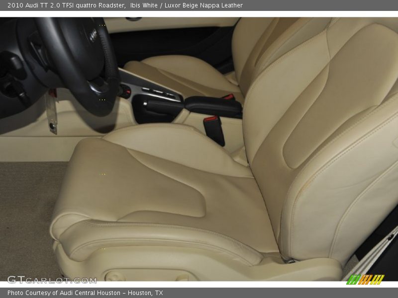 Ibis White / Luxor Beige Nappa Leather 2010 Audi TT 2.0 TFSI quattro Roadster