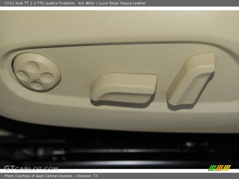 Ibis White / Luxor Beige Nappa Leather 2010 Audi TT 2.0 TFSI quattro Roadster