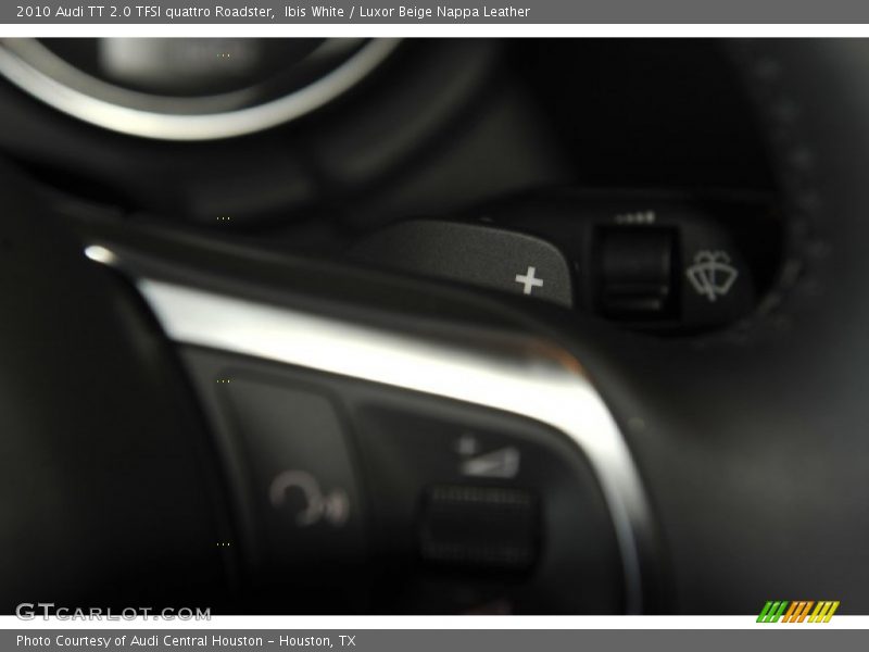 Ibis White / Luxor Beige Nappa Leather 2010 Audi TT 2.0 TFSI quattro Roadster