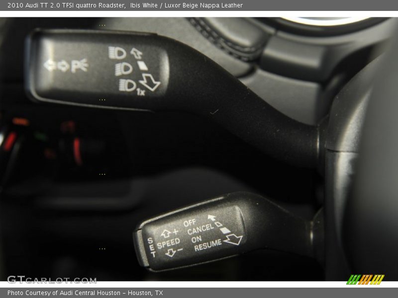 Ibis White / Luxor Beige Nappa Leather 2010 Audi TT 2.0 TFSI quattro Roadster