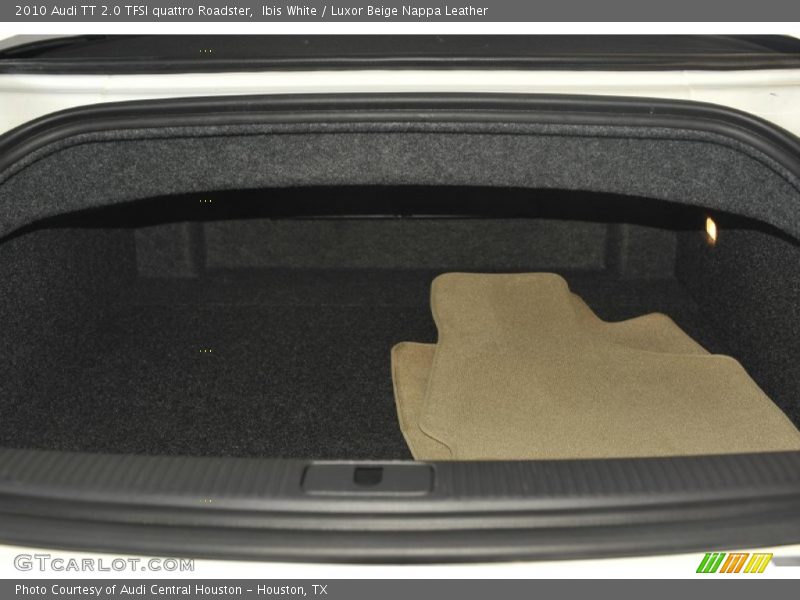 Ibis White / Luxor Beige Nappa Leather 2010 Audi TT 2.0 TFSI quattro Roadster