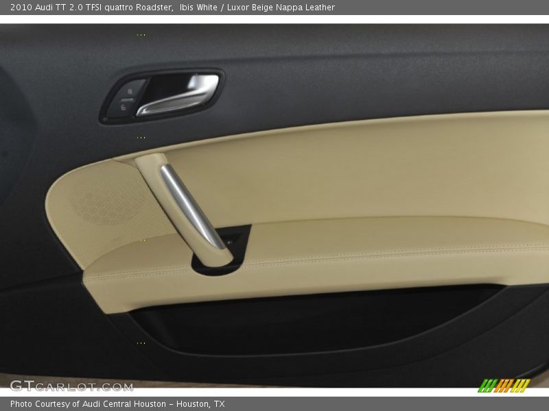 Ibis White / Luxor Beige Nappa Leather 2010 Audi TT 2.0 TFSI quattro Roadster