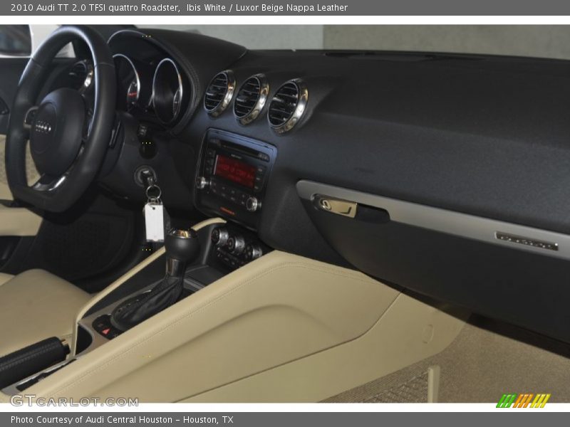 Ibis White / Luxor Beige Nappa Leather 2010 Audi TT 2.0 TFSI quattro Roadster