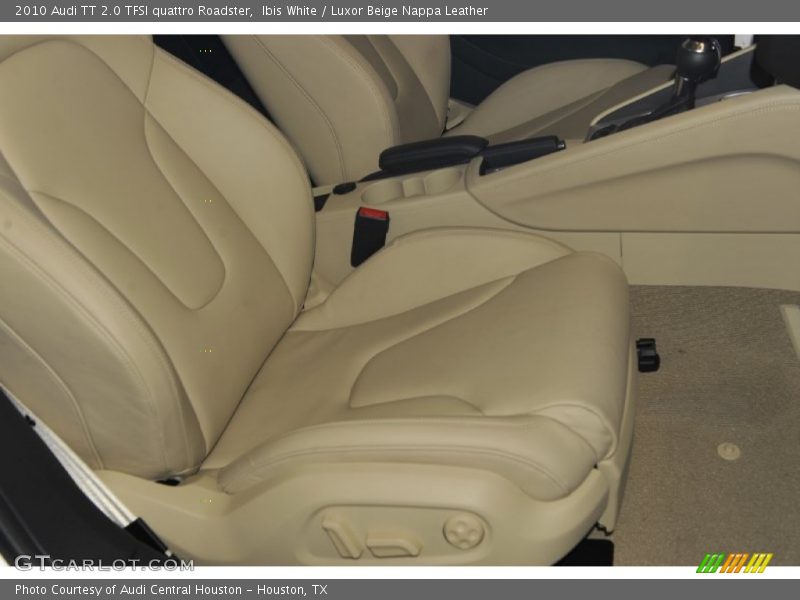 Ibis White / Luxor Beige Nappa Leather 2010 Audi TT 2.0 TFSI quattro Roadster