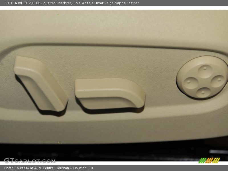 Ibis White / Luxor Beige Nappa Leather 2010 Audi TT 2.0 TFSI quattro Roadster