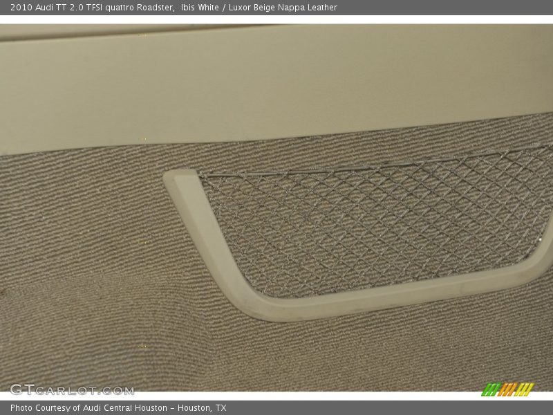 Ibis White / Luxor Beige Nappa Leather 2010 Audi TT 2.0 TFSI quattro Roadster