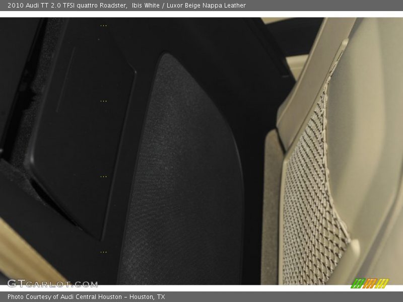 Ibis White / Luxor Beige Nappa Leather 2010 Audi TT 2.0 TFSI quattro Roadster