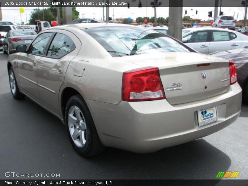 Light Sandstone Metallic / Dark Slate Gray 2009 Dodge Charger SE