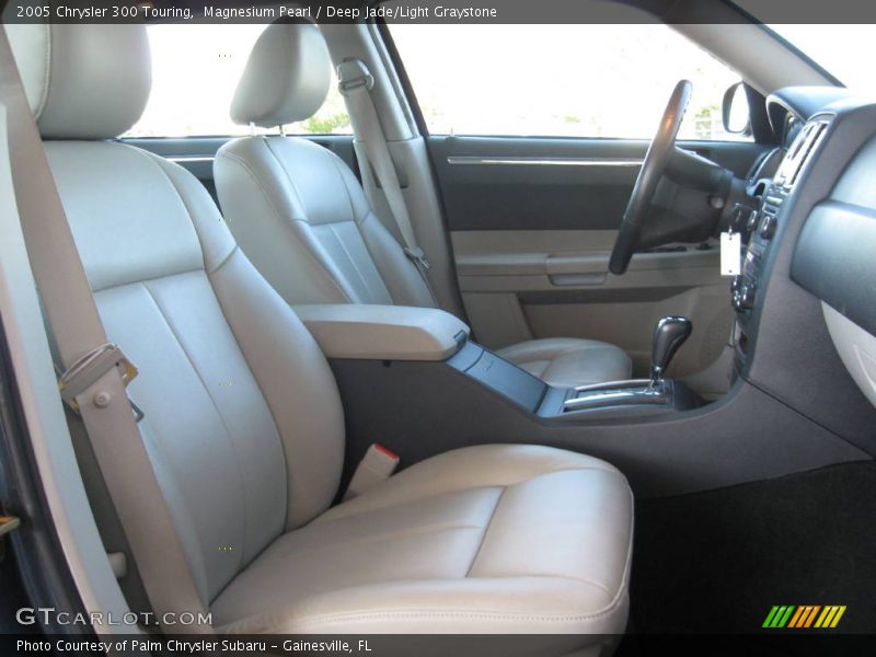 Magnesium Pearl / Deep Jade/Light Graystone 2005 Chrysler 300 Touring
