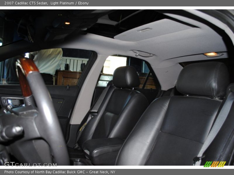 Light Platinum / Ebony 2007 Cadillac CTS Sedan