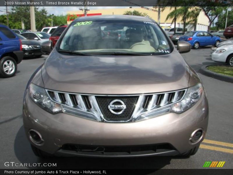 Tinted Bronze Metallic / Beige 2009 Nissan Murano S
