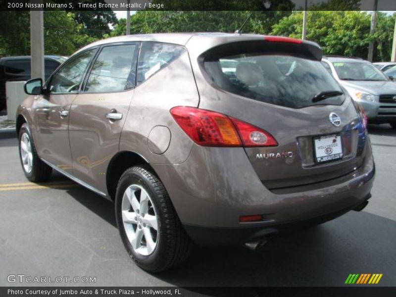 Tinted Bronze Metallic / Beige 2009 Nissan Murano S