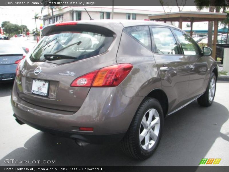 Tinted Bronze Metallic / Beige 2009 Nissan Murano S