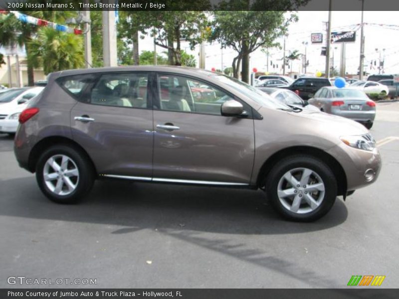 Tinted Bronze Metallic / Beige 2009 Nissan Murano S