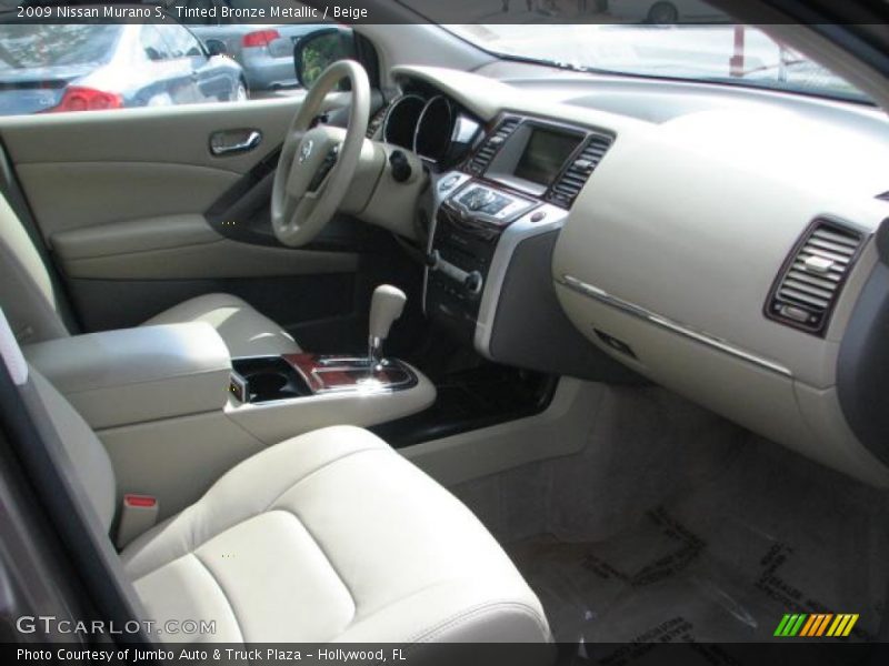Tinted Bronze Metallic / Beige 2009 Nissan Murano S