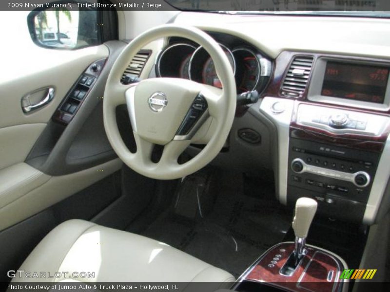Tinted Bronze Metallic / Beige 2009 Nissan Murano S