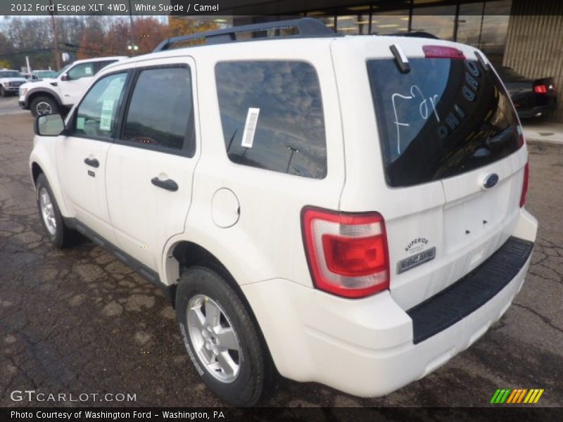 White Suede / Camel 2012 Ford Escape XLT 4WD