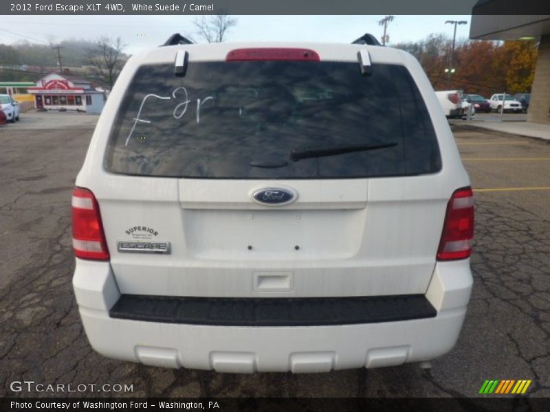 White Suede / Camel 2012 Ford Escape XLT 4WD