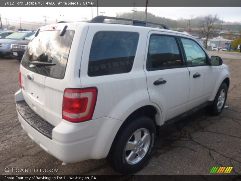 White Suede / Camel 2012 Ford Escape XLT 4WD