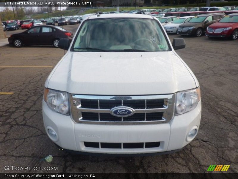 White Suede / Camel 2012 Ford Escape XLT 4WD