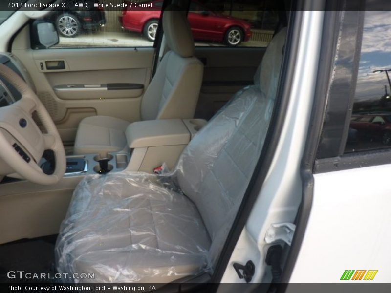 White Suede / Camel 2012 Ford Escape XLT 4WD