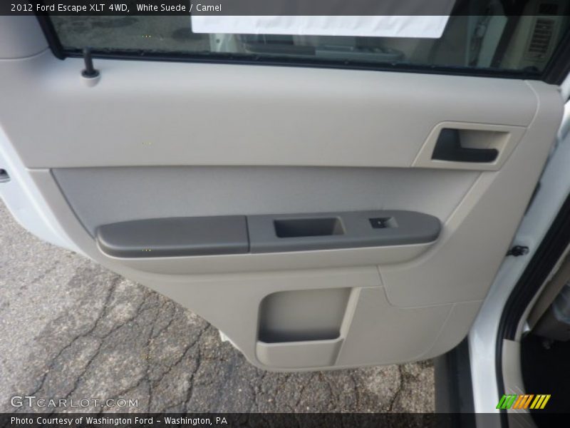 White Suede / Camel 2012 Ford Escape XLT 4WD