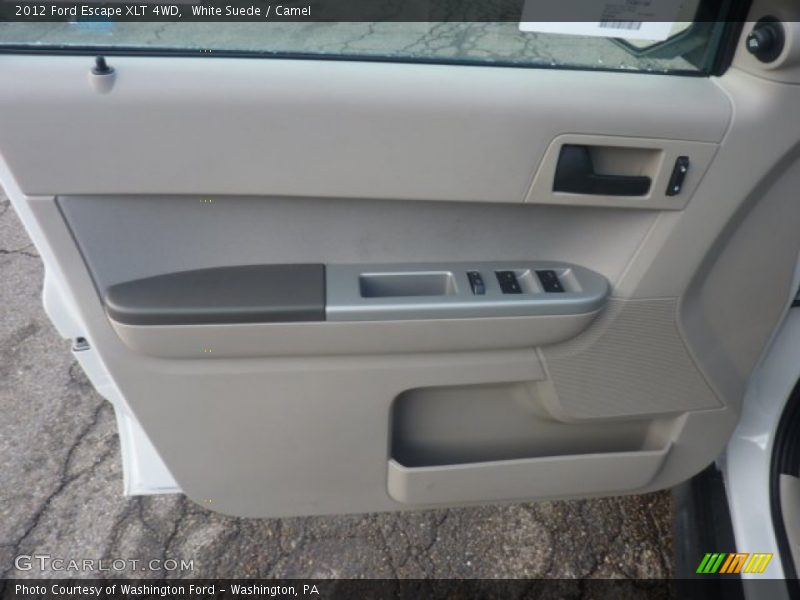 White Suede / Camel 2012 Ford Escape XLT 4WD