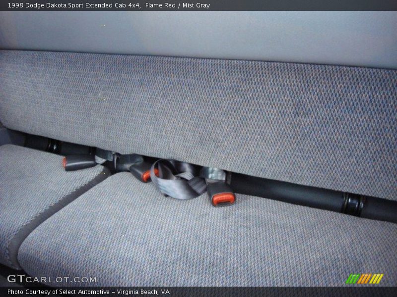 Flame Red / Mist Gray 1998 Dodge Dakota Sport Extended Cab 4x4