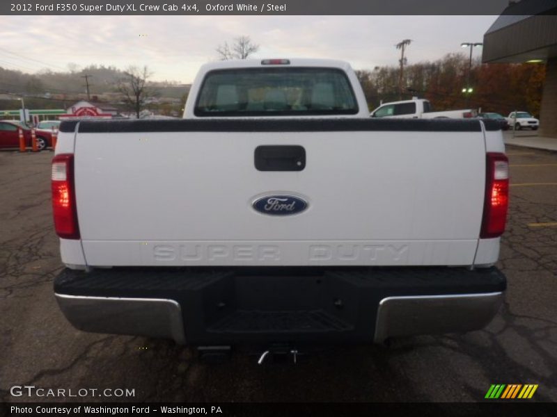 Oxford White / Steel 2012 Ford F350 Super Duty XL Crew Cab 4x4