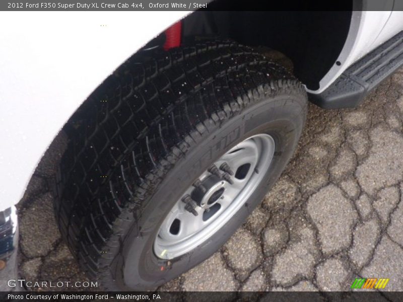 Oxford White / Steel 2012 Ford F350 Super Duty XL Crew Cab 4x4