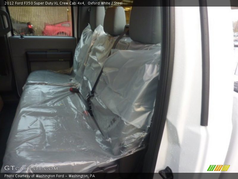 Oxford White / Steel 2012 Ford F350 Super Duty XL Crew Cab 4x4