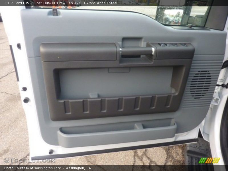 Oxford White / Steel 2012 Ford F350 Super Duty XL Crew Cab 4x4