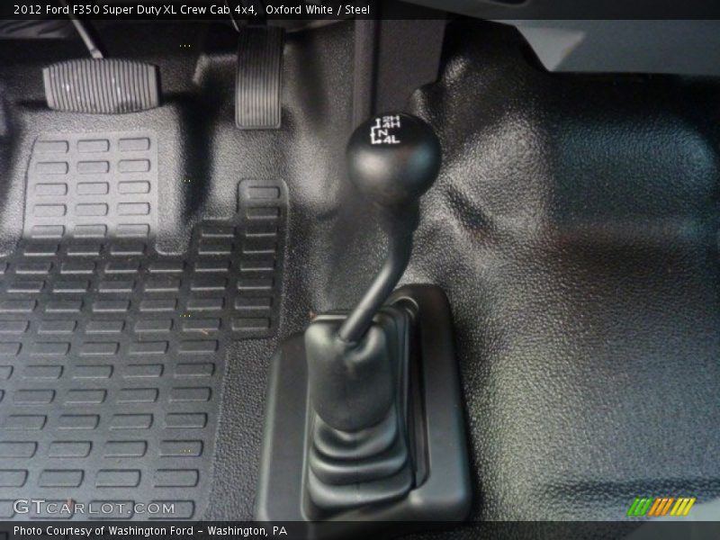 Oxford White / Steel 2012 Ford F350 Super Duty XL Crew Cab 4x4
