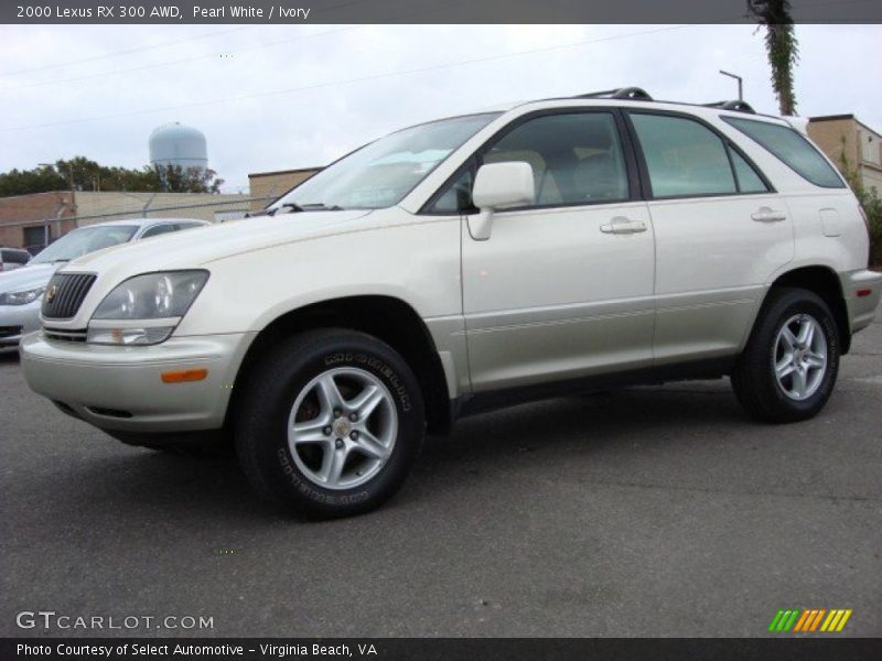 Pearl White / Ivory 2000 Lexus RX 300 AWD