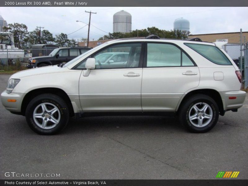 Pearl White / Ivory 2000 Lexus RX 300 AWD