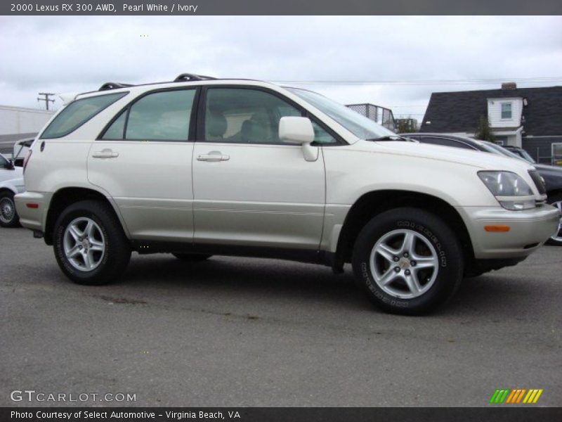 Pearl White / Ivory 2000 Lexus RX 300 AWD