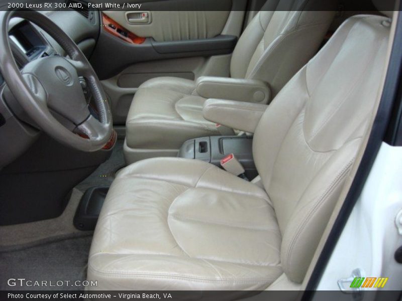 Pearl White / Ivory 2000 Lexus RX 300 AWD