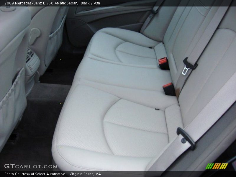 Black / Ash 2009 Mercedes-Benz E 350 4Matic Sedan